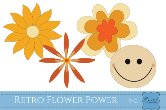 Download Retro Flower Power - Retro Collection