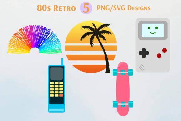 Download 80s Retro &amp; Nostalgia Clipart - Retro Collection