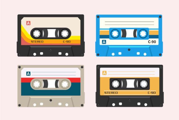 Download Retro Audio Tape Cassette Collection - Retro Collection