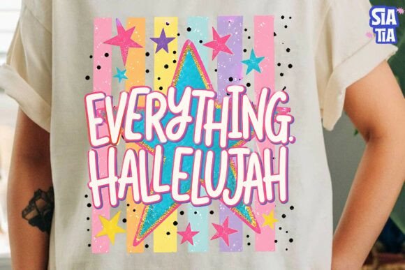 Download Everything Hallelujah Retro PNG Clipart - Retro Collection