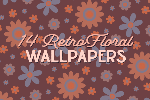 Download Vintage Retro Hippie Wallpaper Flowers - Retro Collection